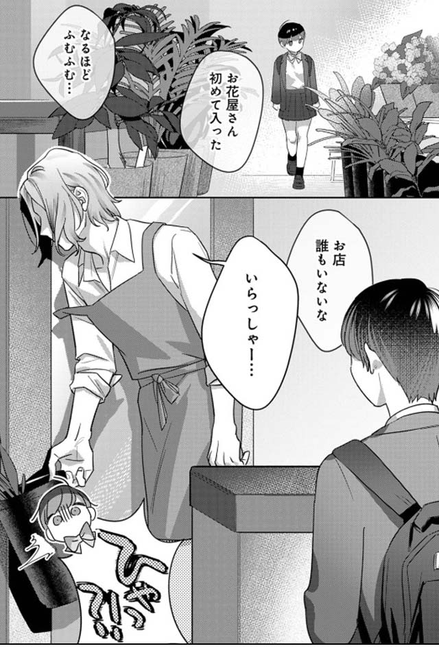 お花屋さんと女子校生